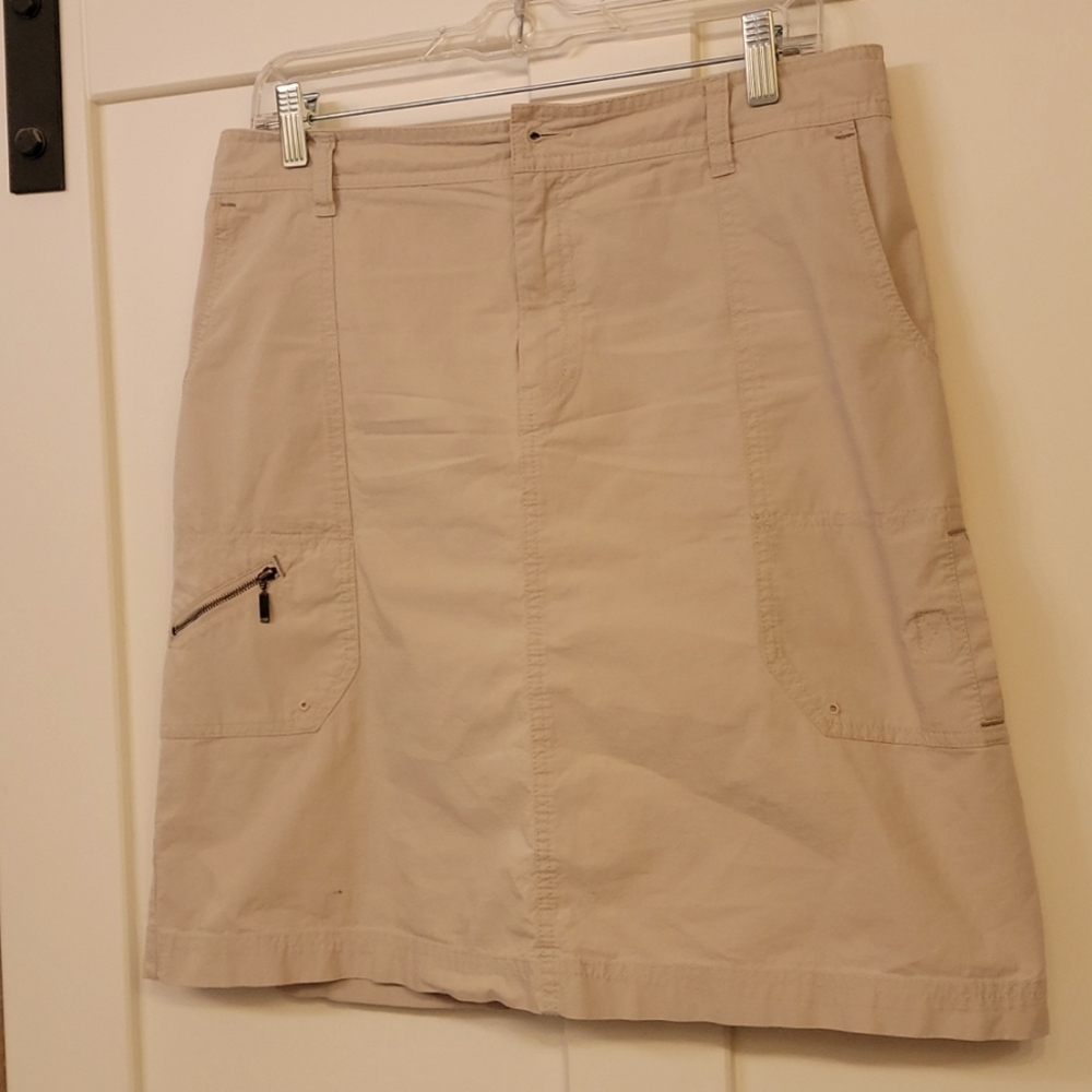 Eddie Bauer Tan Skirt